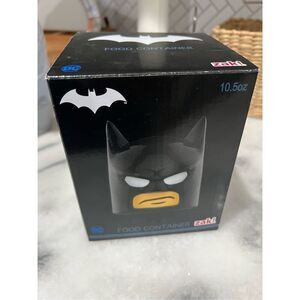LEGO BATMAN Head 10.5 oz Food Container DC Comics Loot Crate Exclusive by Zak!